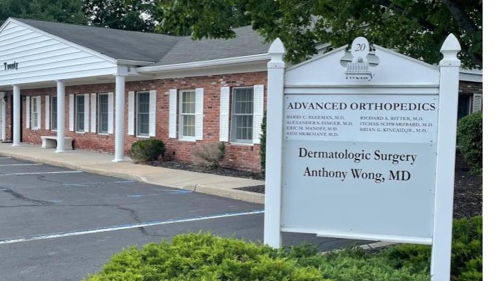 Belaray Dermatology signage at the Stony Brook office, 2500 Nesconset Highway